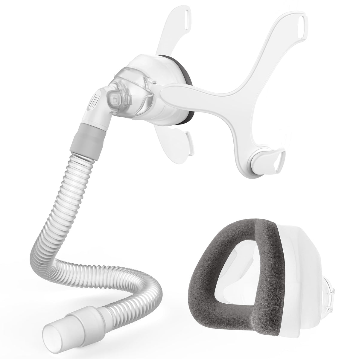 MEDICOLOR AirTouch N20 foam nasal cushion delivers a soft, pressure-free seal.