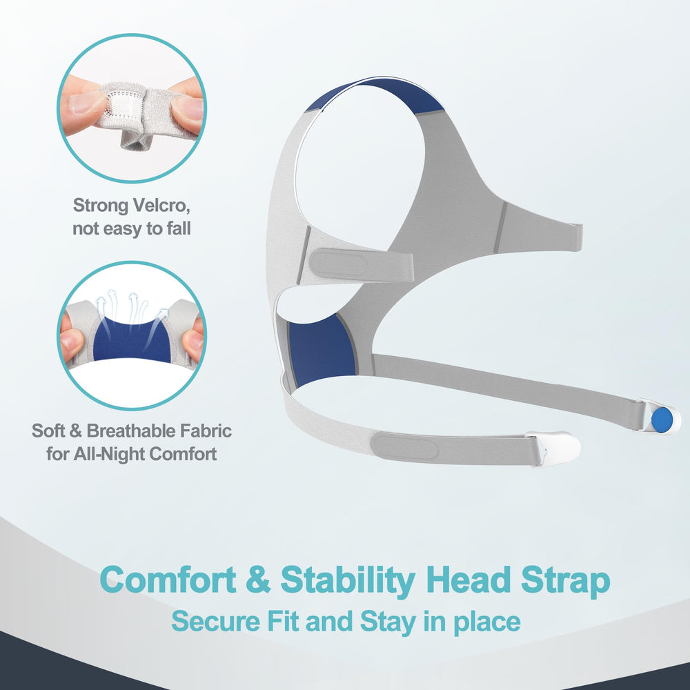 MEDICOLOR easy-clean cushion keeps CPAP use fresh.