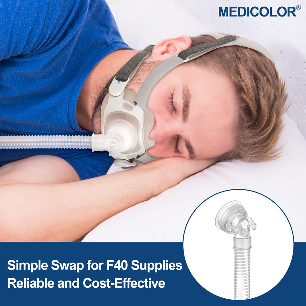MEDICOLOR F40 elbow-assembly shows durable components for long-lasting replacement.
