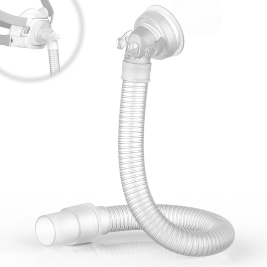 MEDICOLOR elbow-tube for F40 with vent ring ensures secure fit and smooth airflow.