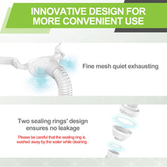 MEDICOLOR long tube for P10 to AirMini offers flexible positioning.