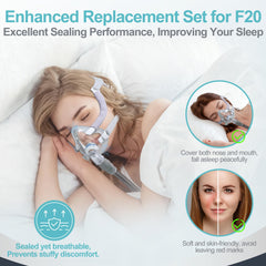 MEDICOLOR no-silicone-contact cushion for CPAP with skin-friendly design