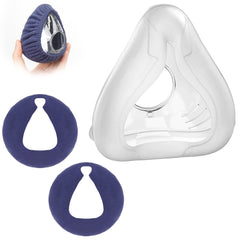 MEDICOLOR soft cushion for F20 Medium with secure fit and clear view.