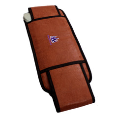 MediCrystal belt heat pad detail with detachable design for easy cleaning.