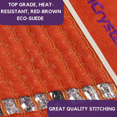 MediCrystal control panel with adjustable temperature for personalized sessions.