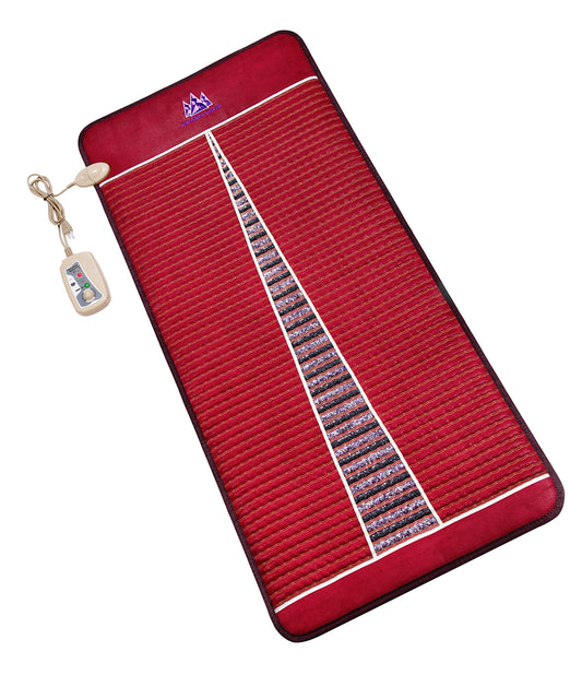 MediCrystal FIR mat front view for deep warmth and comfort