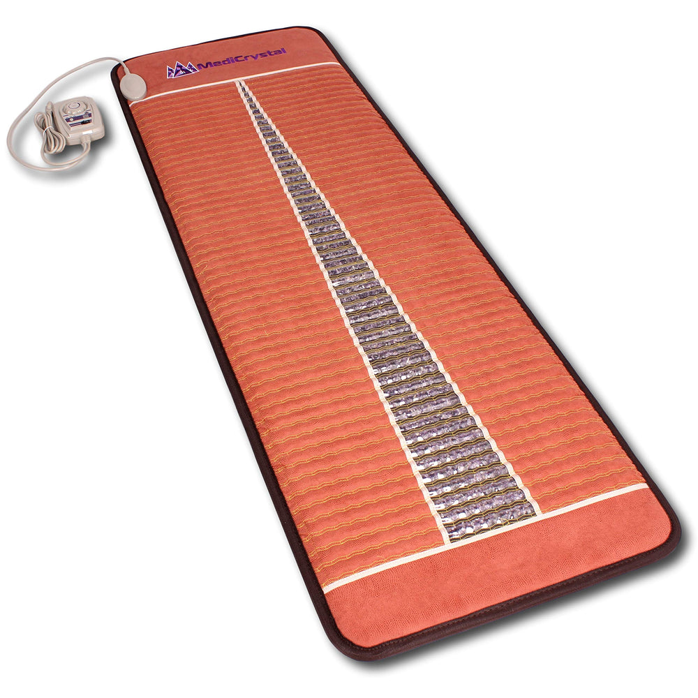 MediCrystal infrared amethyst mat full size 72x24 delivers generous full-body warmth.