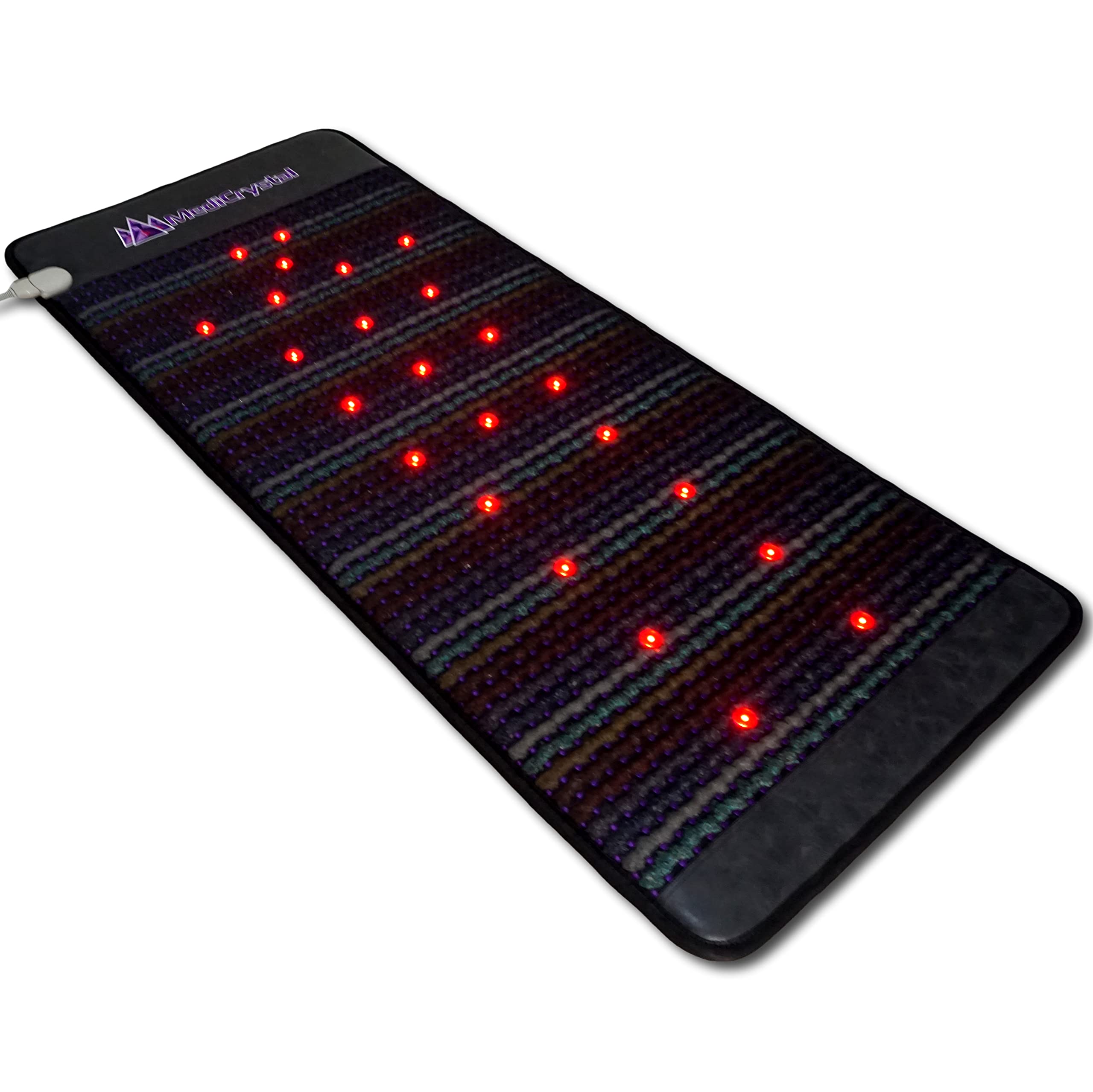 MediCrystal infrared heating pad crystal panel for spa-like relaxation at home.