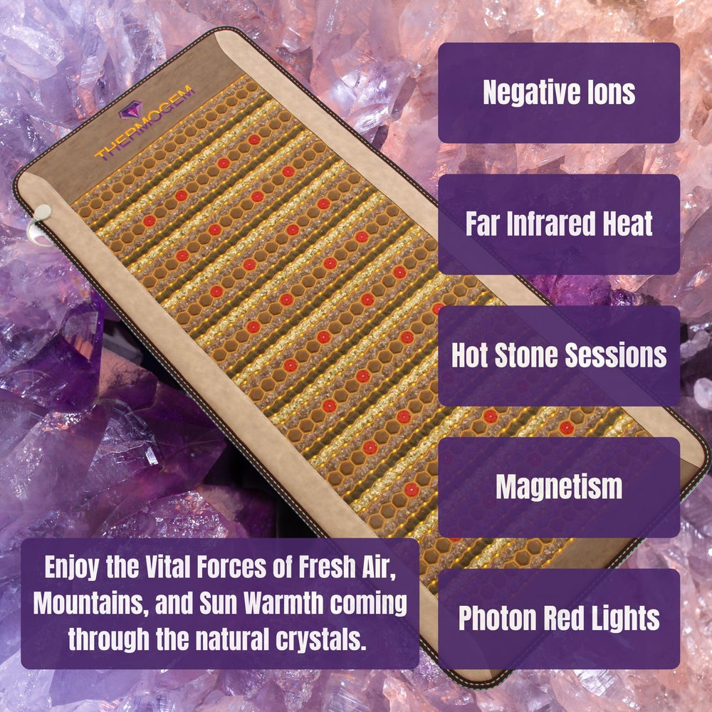 3D cushion pad and soft surface on MediCrystal ThermoGem mat