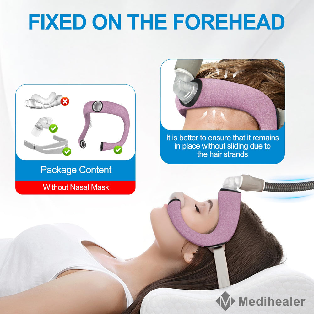 Adjustable accordion frame adapts to many face shapes for a stable fit.