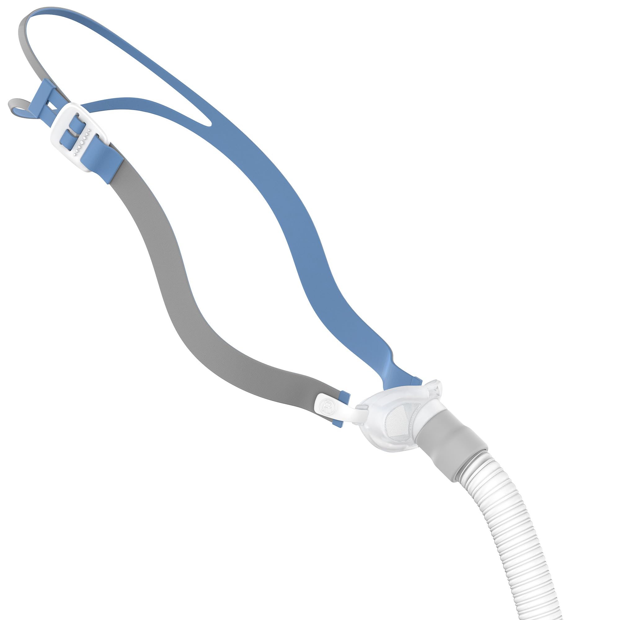 Medihealer AirFit P10 tube frame assembly ensures a secure CPAP connection.