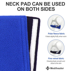 Medihealer comfort neck pad enhances wearing experience.