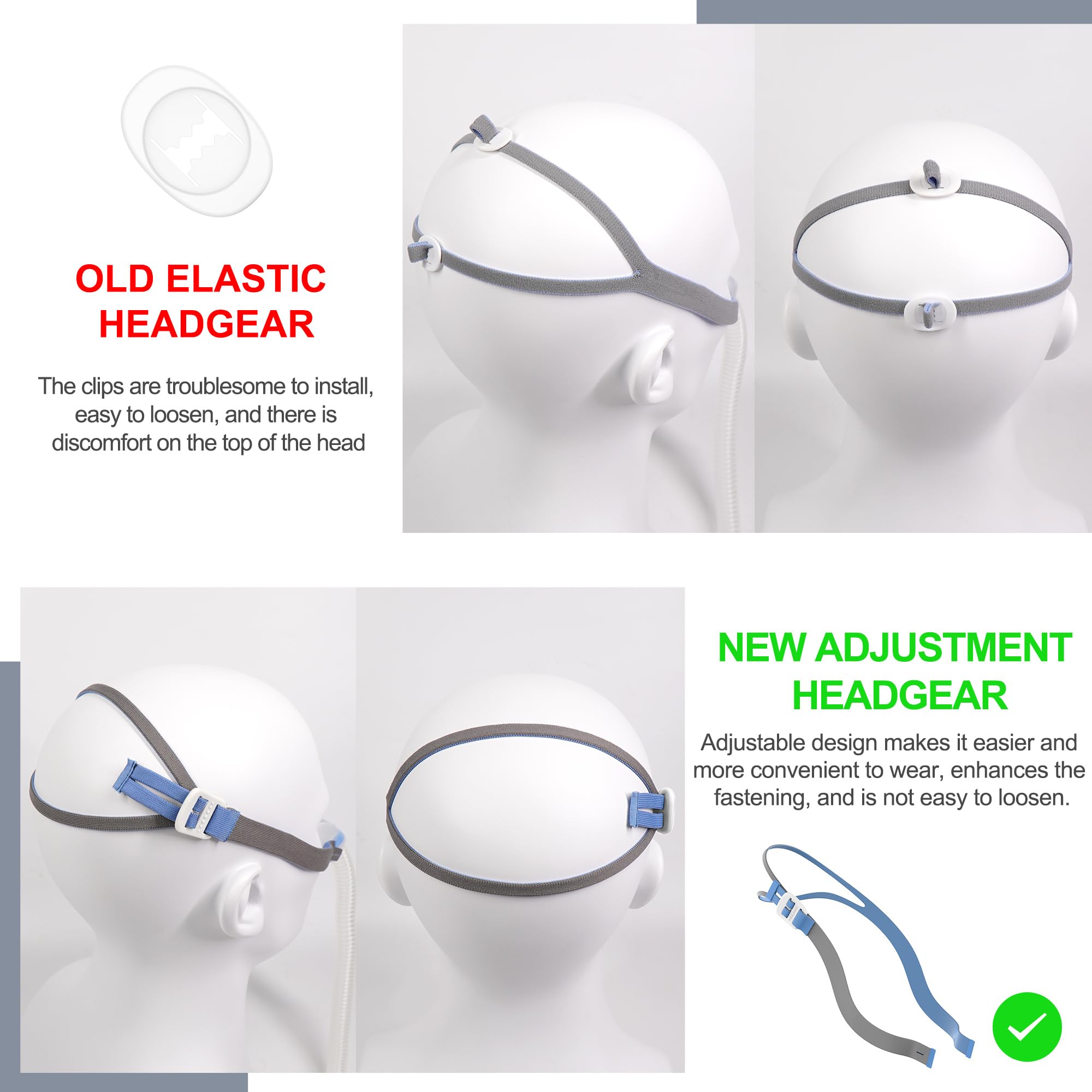 Medihealer CPAP supplies P10 frame emphasizes durable construction.