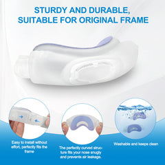 Medihealer N30i breathable surface controls heat and facial oils.