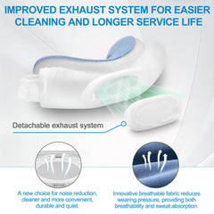 Medihealer N30i breathable surface reduces heat and oil buildup.