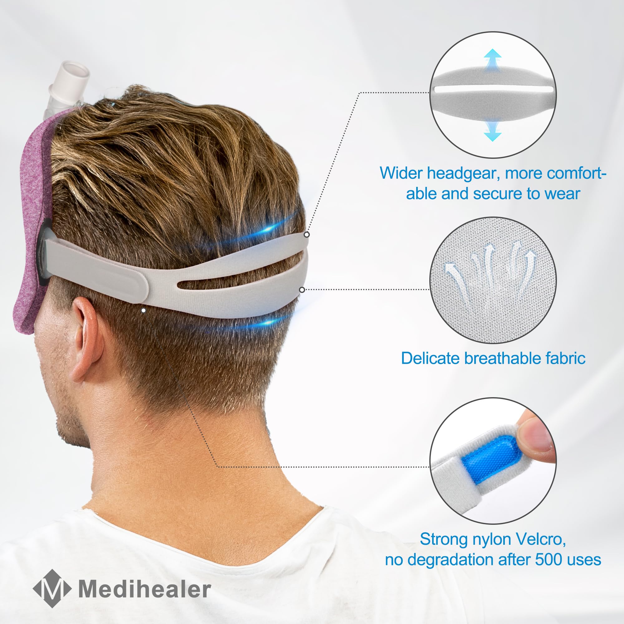 Quiet diffused vent supports peaceful nights without disturbing a partner.