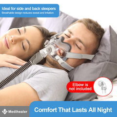 Medihealer ventilated foam technology closeup for cooler, skin-friendly use.