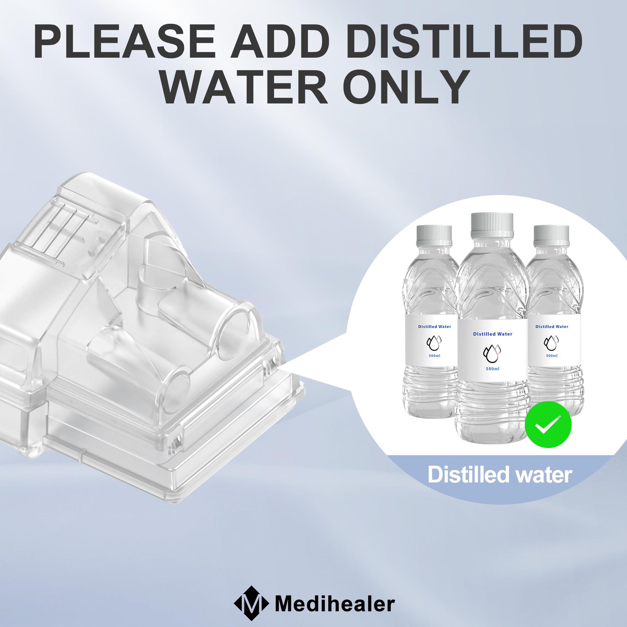 medihealer water chamber air10 S10 series compatibility in setup