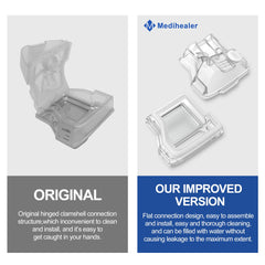 Medihealer 380ml capacity ensures sufficient humidification without frequent refills