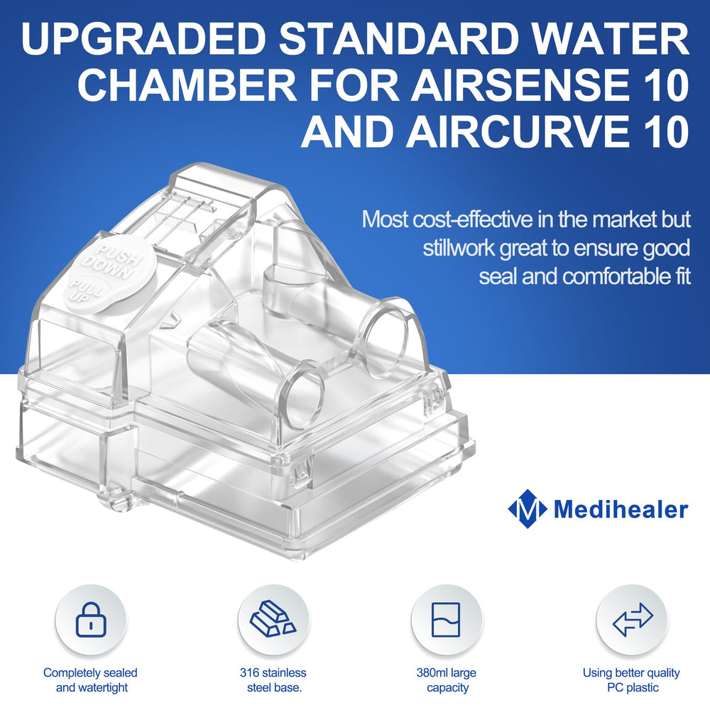 Medihealer water chamber designed for easy cleaning and maintenance