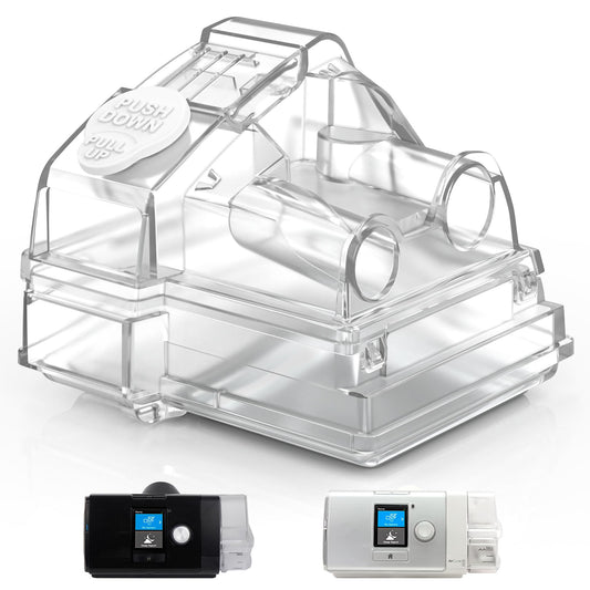Medihealer AirSense 10 top-fill water chamber reduces overflow
