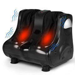 Medimall foot and calf massager front view with comforting heat