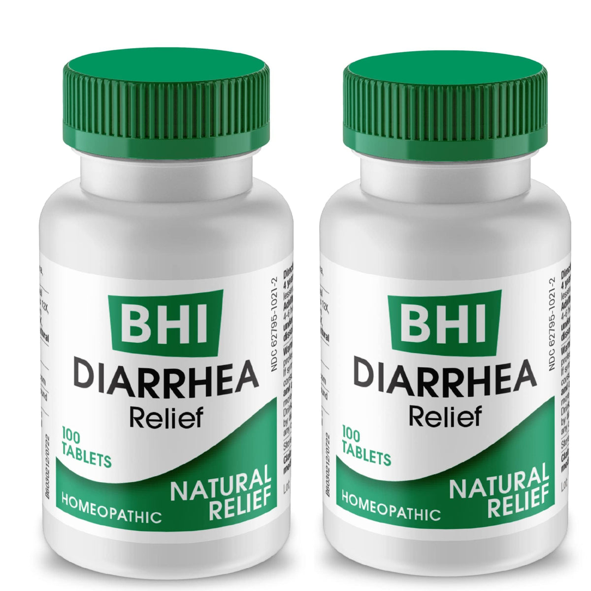 MediNatura BHI Diarrhea Relief bottle front for fast, gentle relief.
