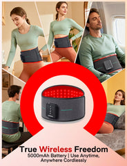 Medisana cordless belt with extension strap ready for various waists