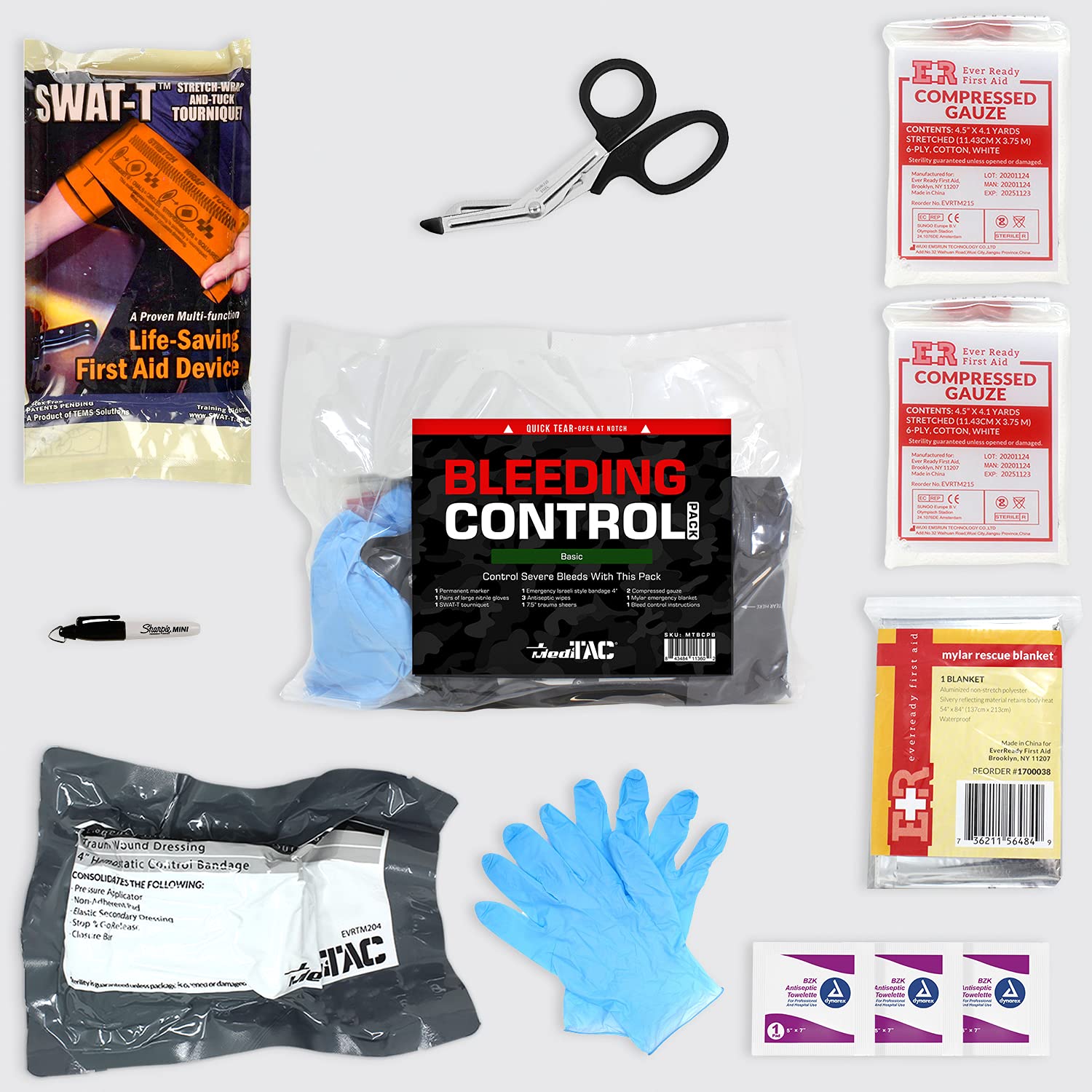 MediTac Basic compressed gauze for high absorption
