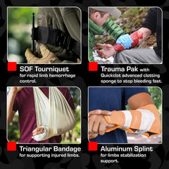 MediTac vented chest seal twin pack for versatile chest injury management.
