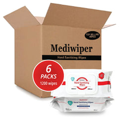 MEDIWIPER unscented wipes bulk pack shows versatile, alcohol-free cleaning for busy days.