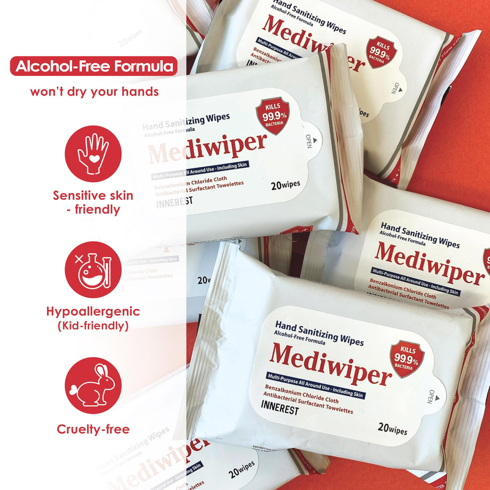 MEDIWIPER 1920 Wipes shown in classrooms, gyms, and cars
