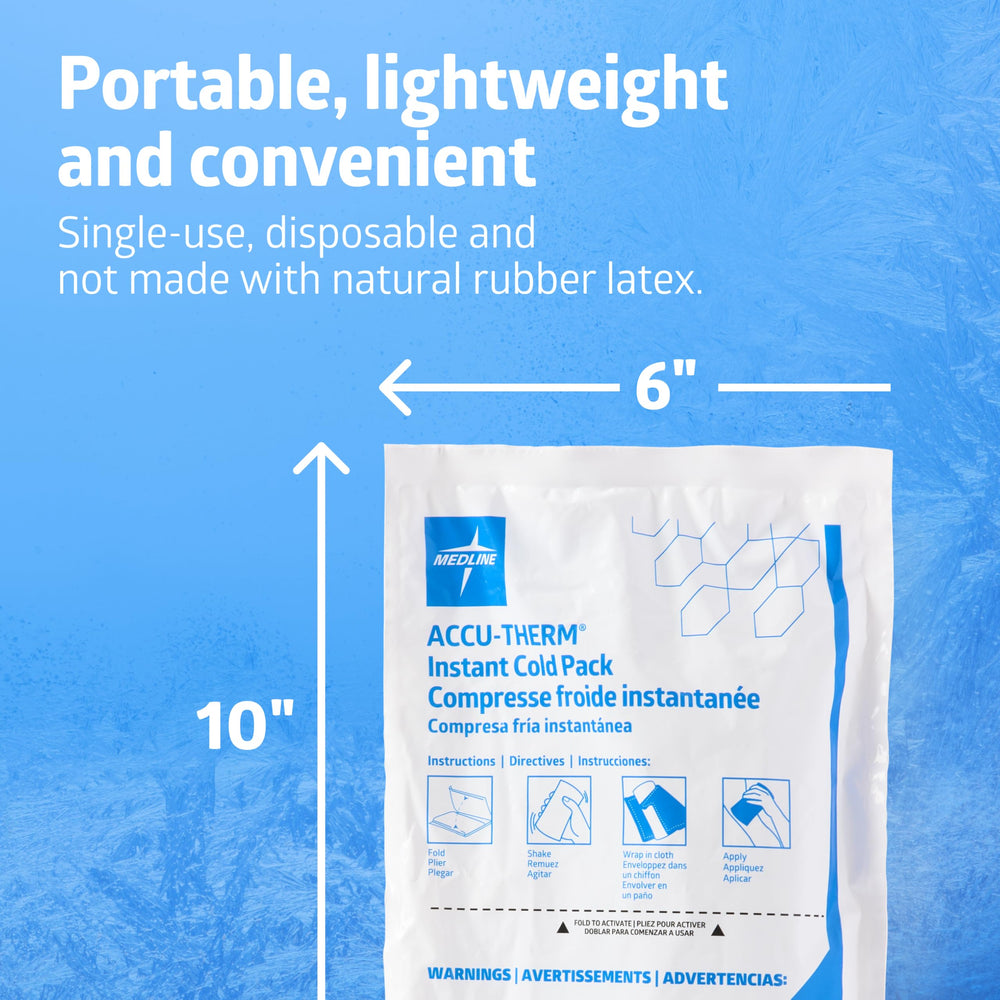 Medline Accu-Therm activation by fold and shake for quick readiness