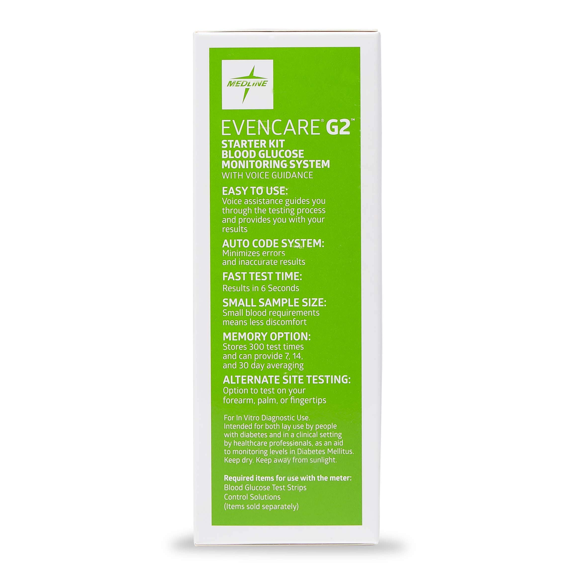 Medline EvenCare G2 lancets pack enabling minimal discomfort