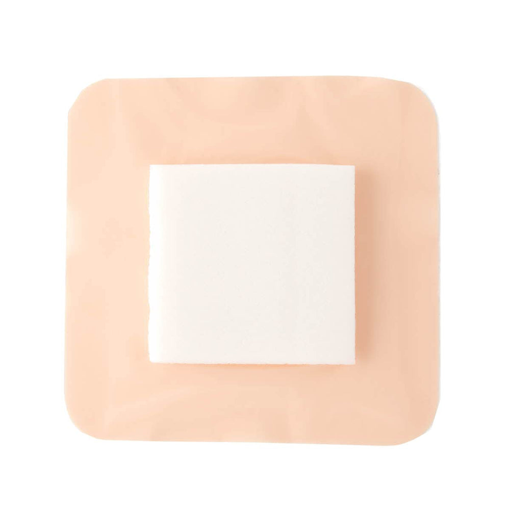 Donor site application with Medline Optifoam Gentle Border Dressing for versatile care.