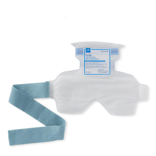 Medline refillable ice bag eye/eent style with flexible wire closures for targeted cooling