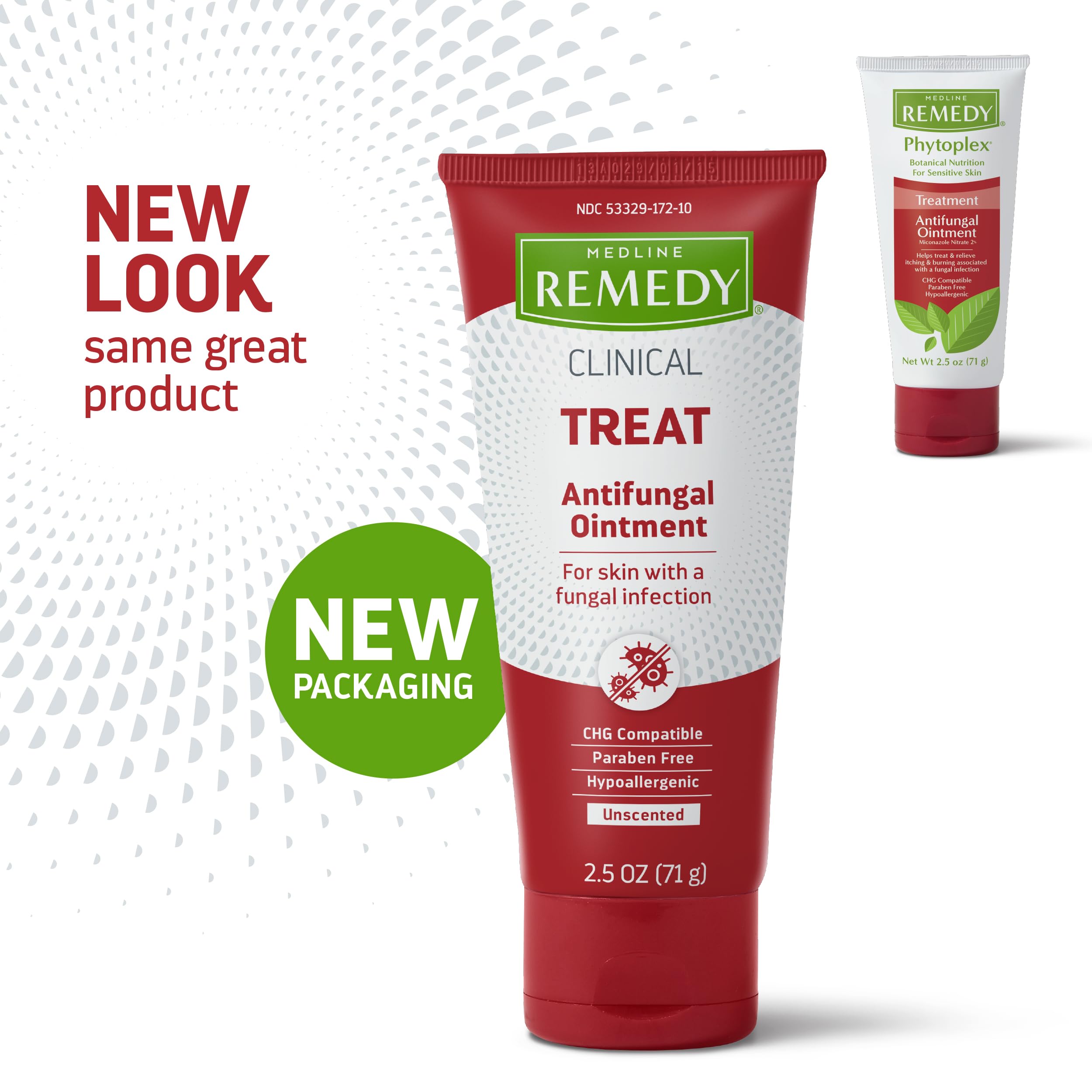 Phytoplex bottle highlights botanical blend for gentle care.