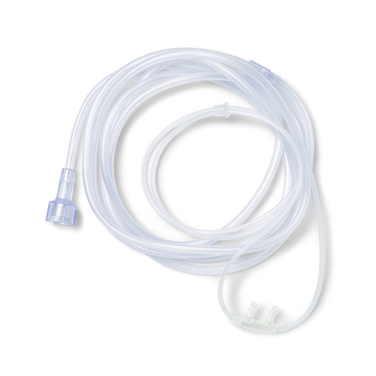 Medline Soft-Touch nasal cannula with 7-foot tubing for comfortable wear.