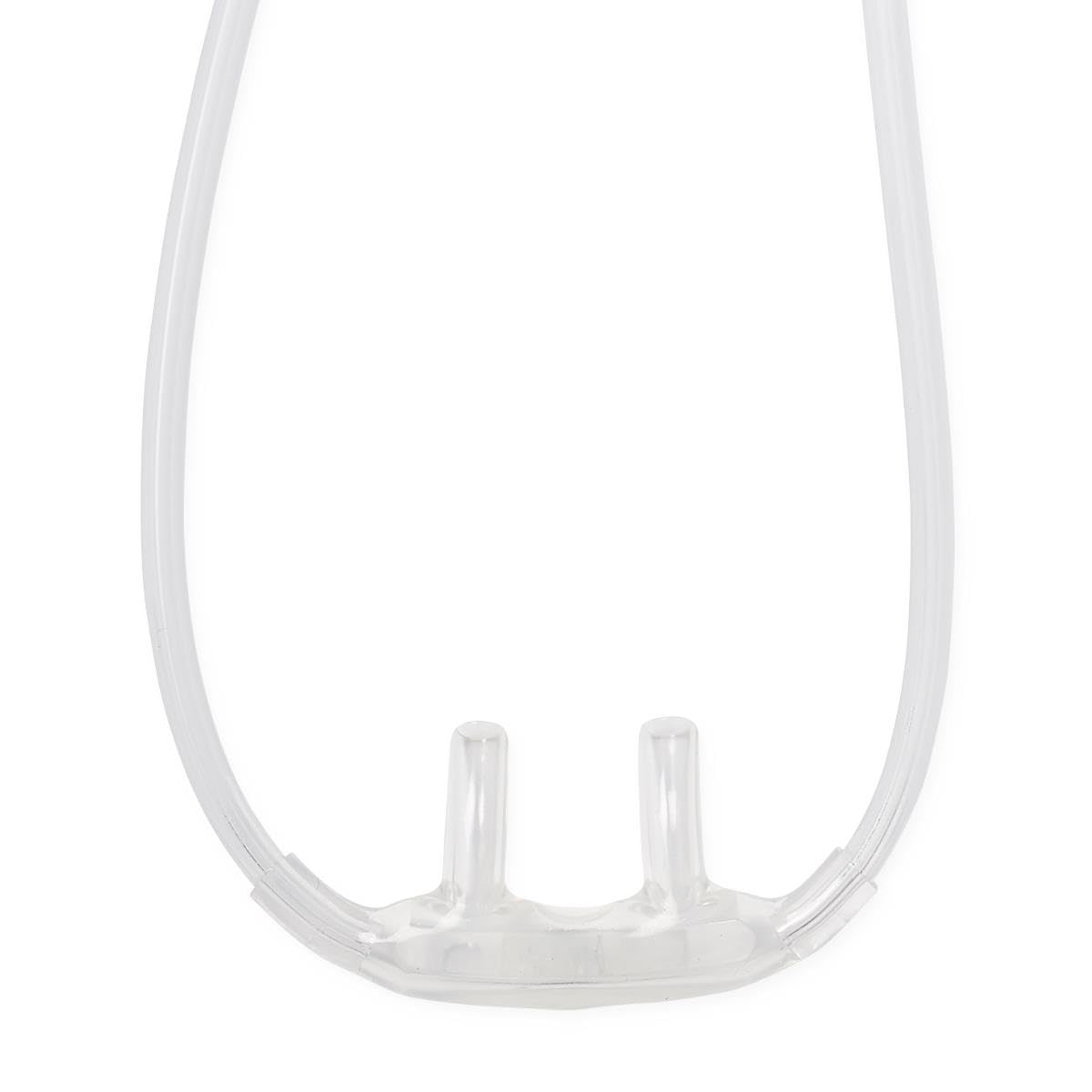 Curved nasal prongs for a comfortable, non-flared fit from Medline Soft-Touch.