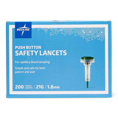 Medline sterile lancets single-use safeguard against cross-contamination during testing