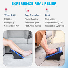 Oscillating mechanism mimics a professional massage
