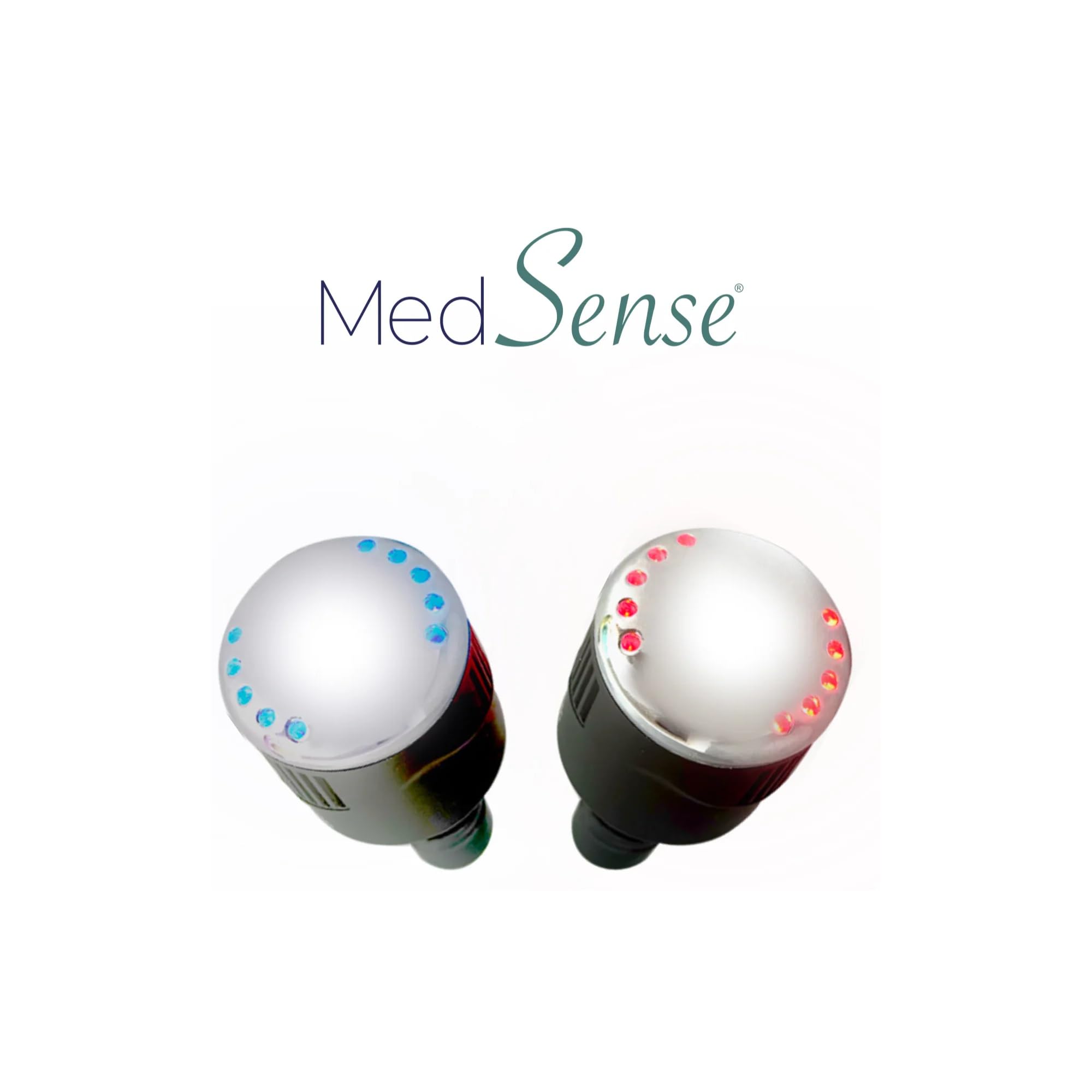 Medsense luminatherm attachment adds soothing light therapy for recovery sessions.
