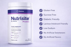 Medsite Nutrisite easy dissolve in water creating smooth, lump-free drinks