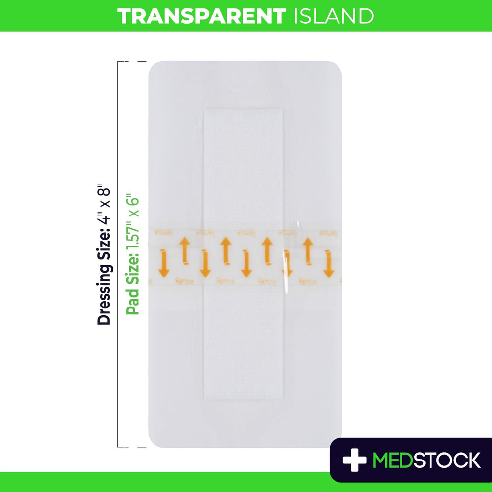MEDSTOCK Acrylic adhesive dressing adheres reliably for steady wound coverage