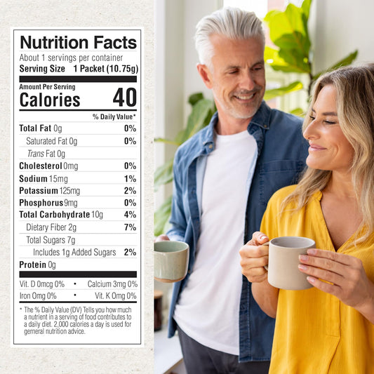 Medtrition Banatrol banana bottle label close-up highlighting non-constipating formula