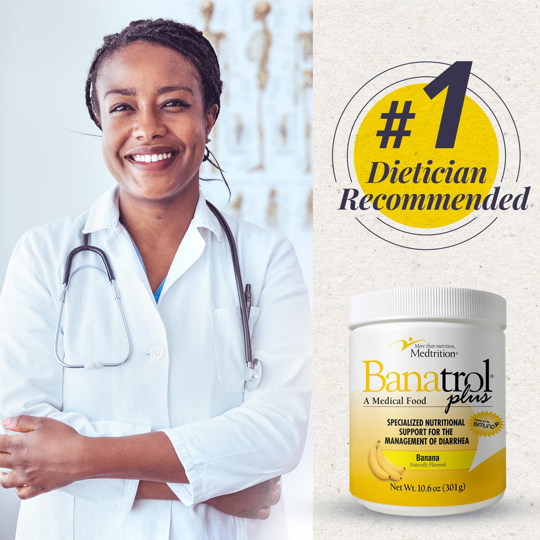 Medtrition Banatrol medical food label signals clinical guidance.