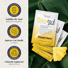 Banatrol ingredients list emphasizes natural prebiotics and medical food status.