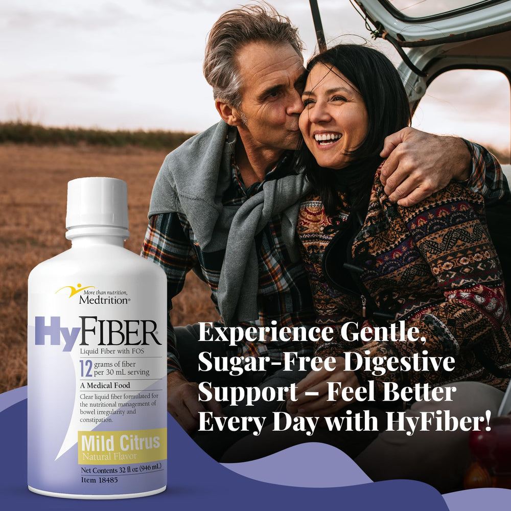 Medtrition HyFiber bottle in a daily, diet-friendly setup