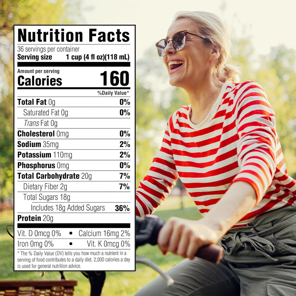 Medtrition ProSource Gelatein Plus Lemon in glass, refreshing flavor supports compliance
