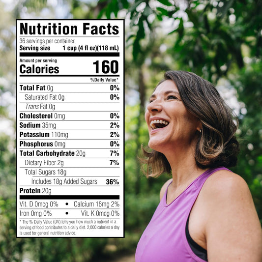 Medtrition ProSource Gelatein Plus Pineapple glass serve highlights sip friendly texture for swallowing challenges